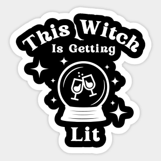 This Witch is Getting Lit Bachelorette Sticker